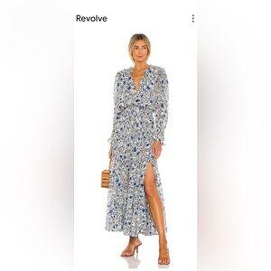 MISA long sleeve Vida Maxi Dress. Worn once. In great condition.